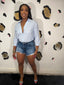 Bossy Linen Top