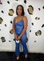 Denim Girl Pant Set