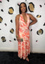 Peach Daisy Dress