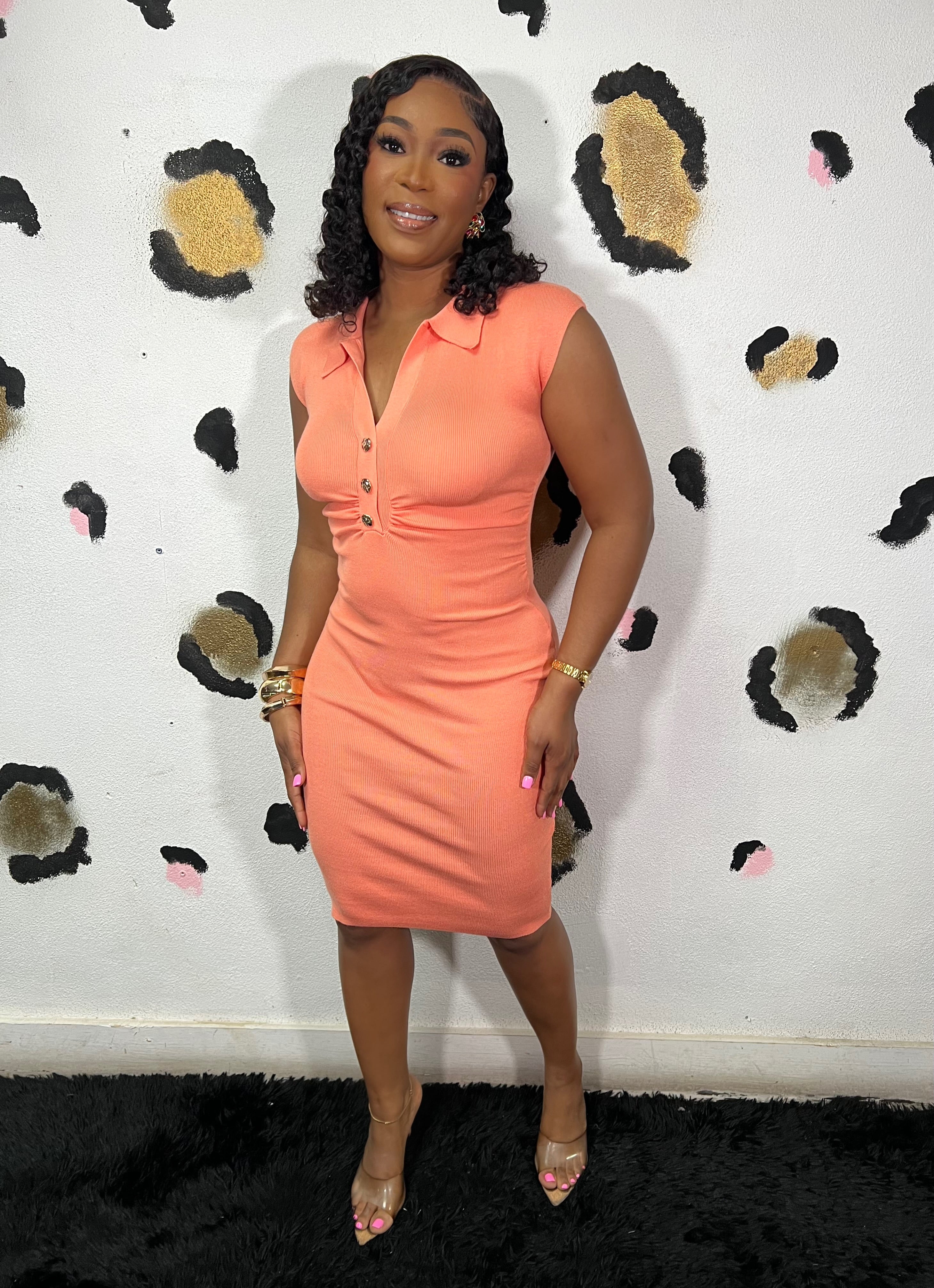 Orange Dreams Dress Main image