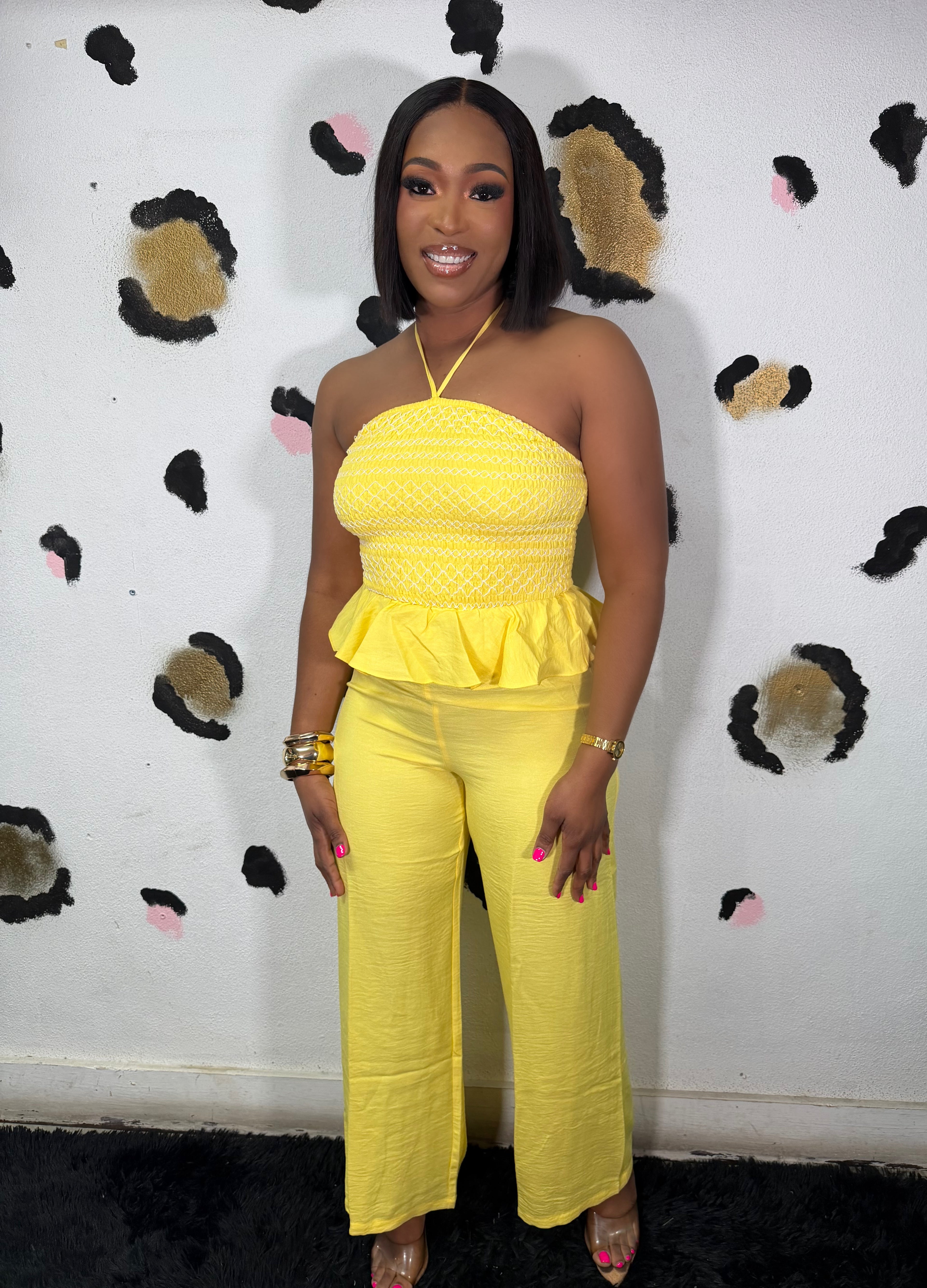Yellow Elder Jumpsuit