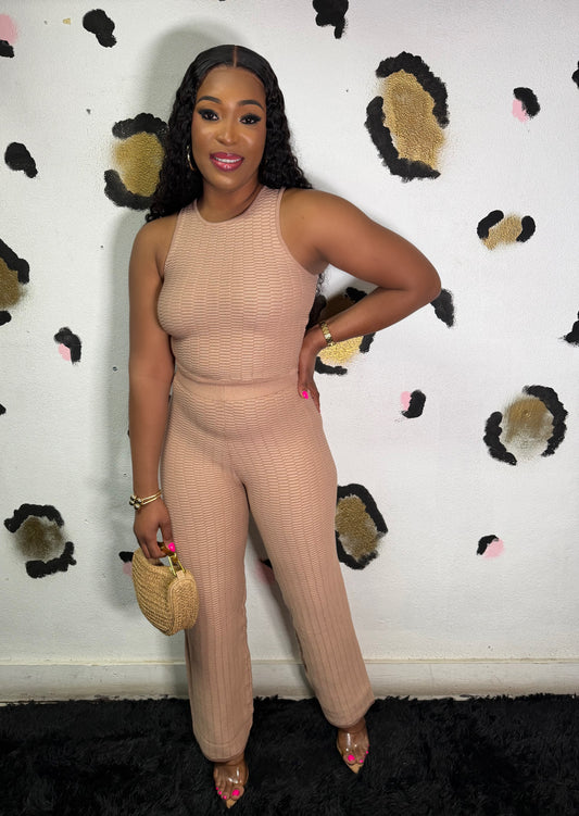 Muse Of Mocha Pant Set