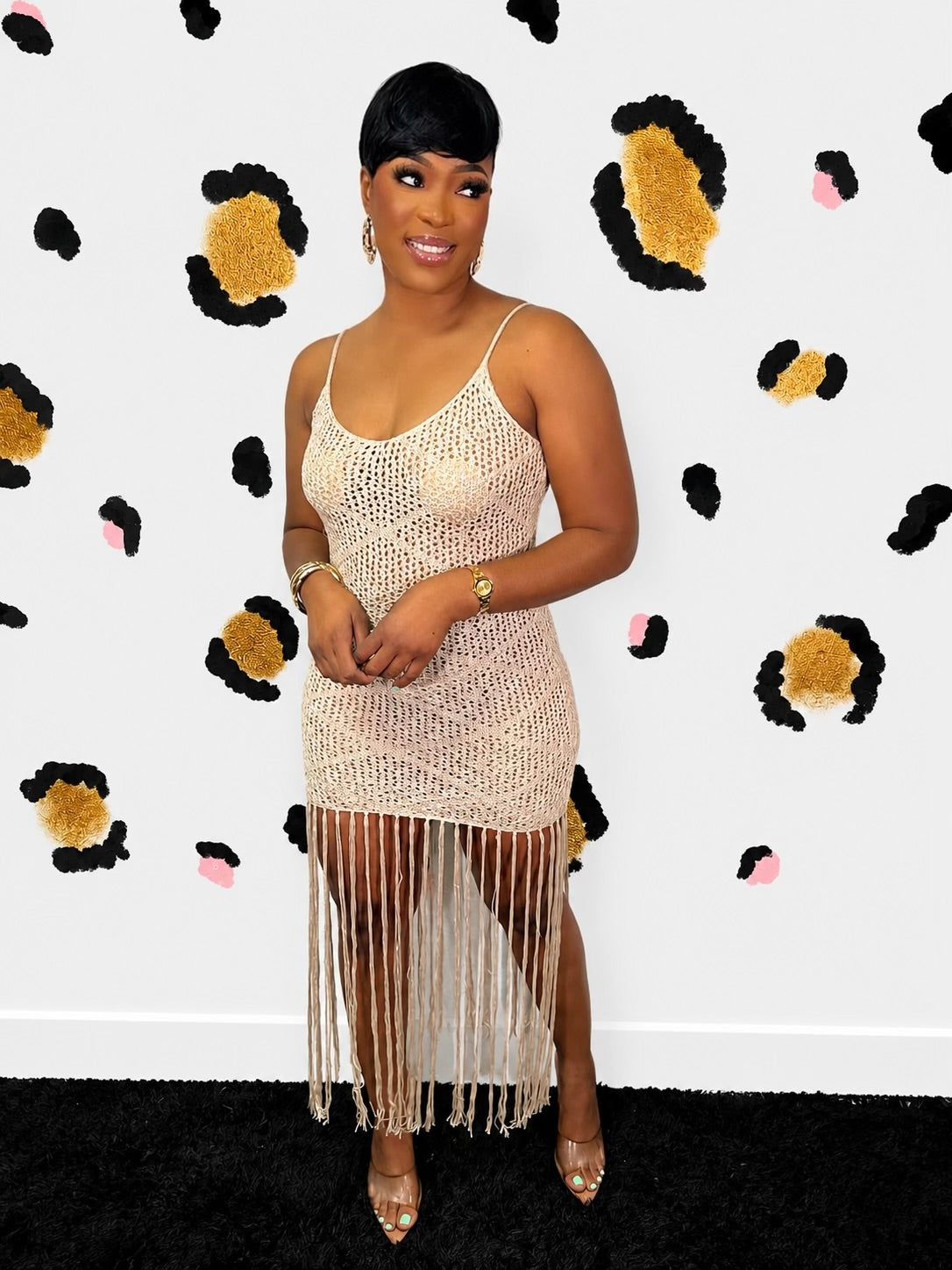 Above All Crochet Dress Main image