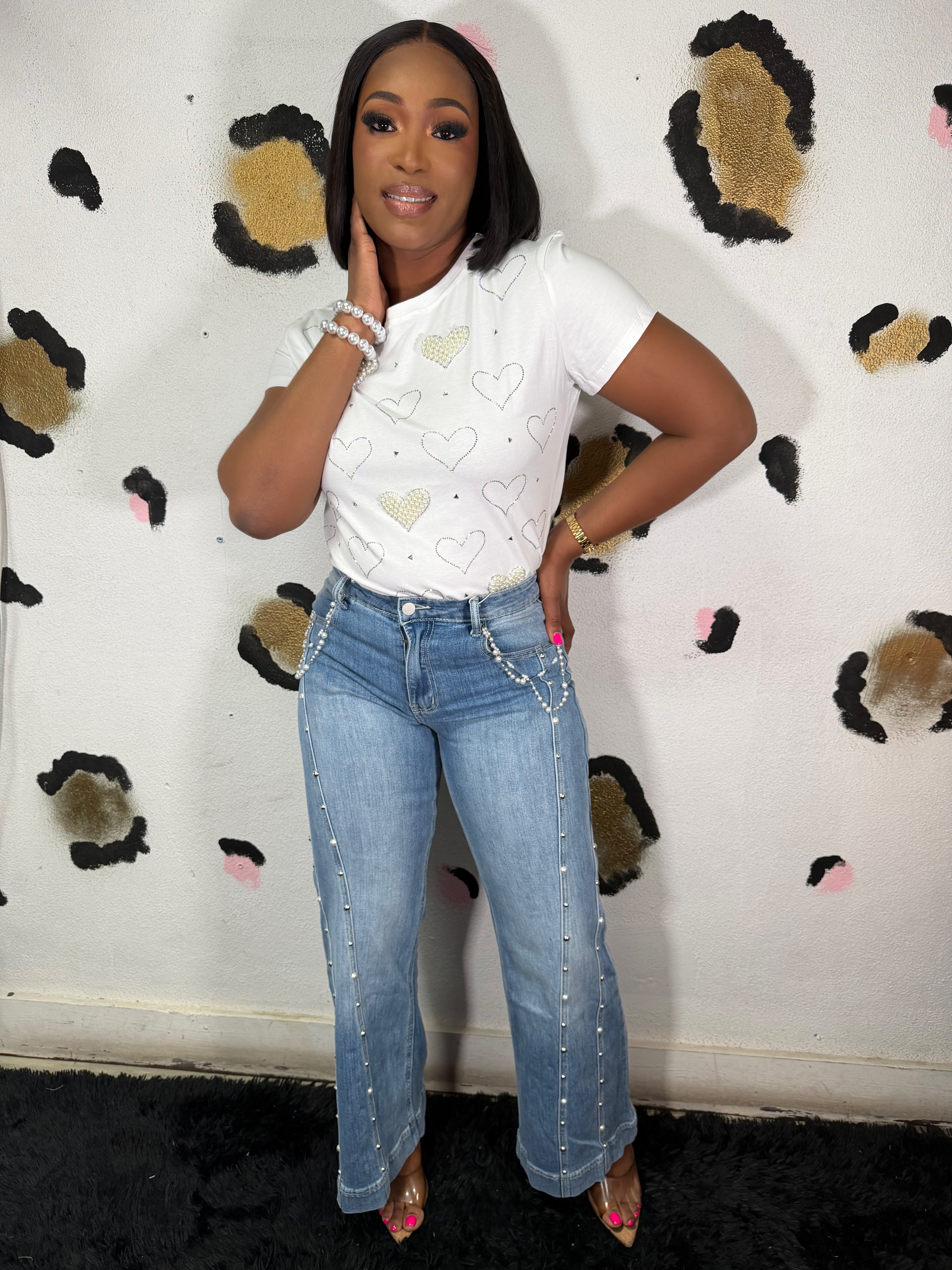 Pearl & Stud Jeans