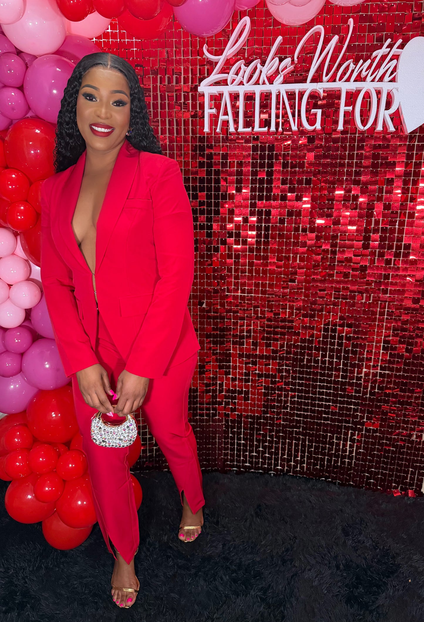 About Her Business Blazer Set