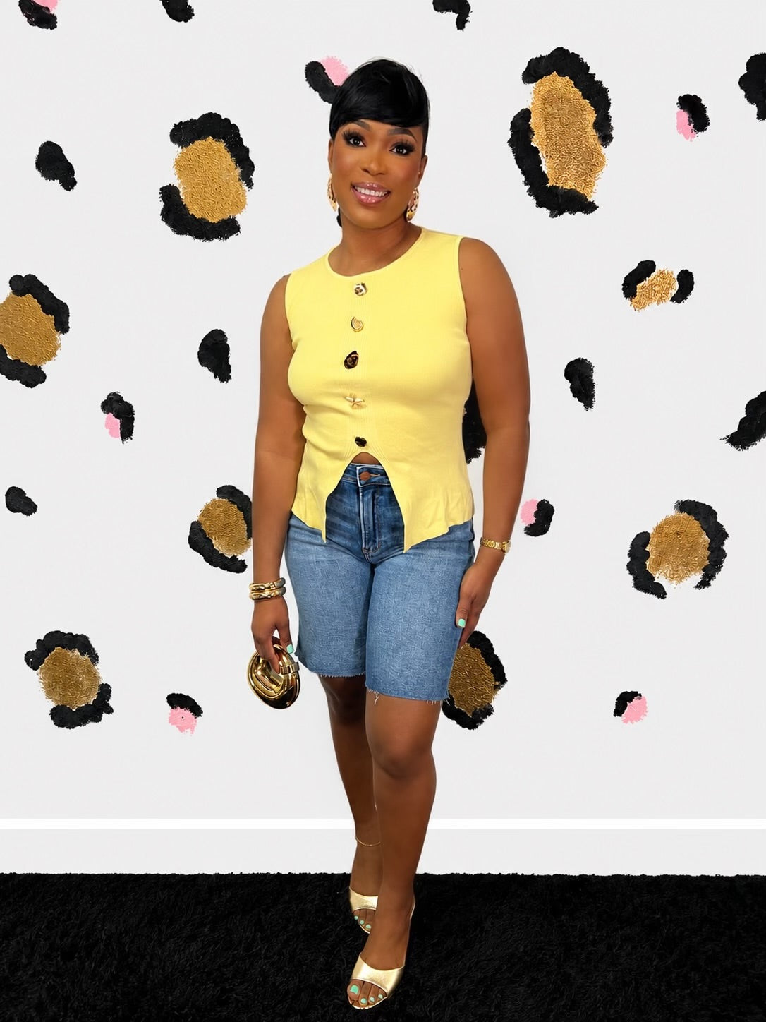 Yellow Shell Me Top