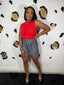 Belted Stripe Pant