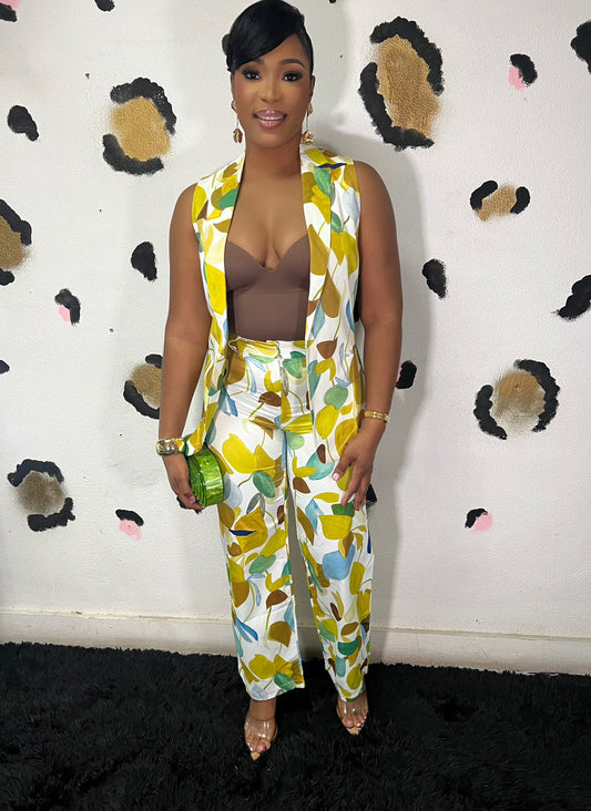 Autumn Fall Pant Set