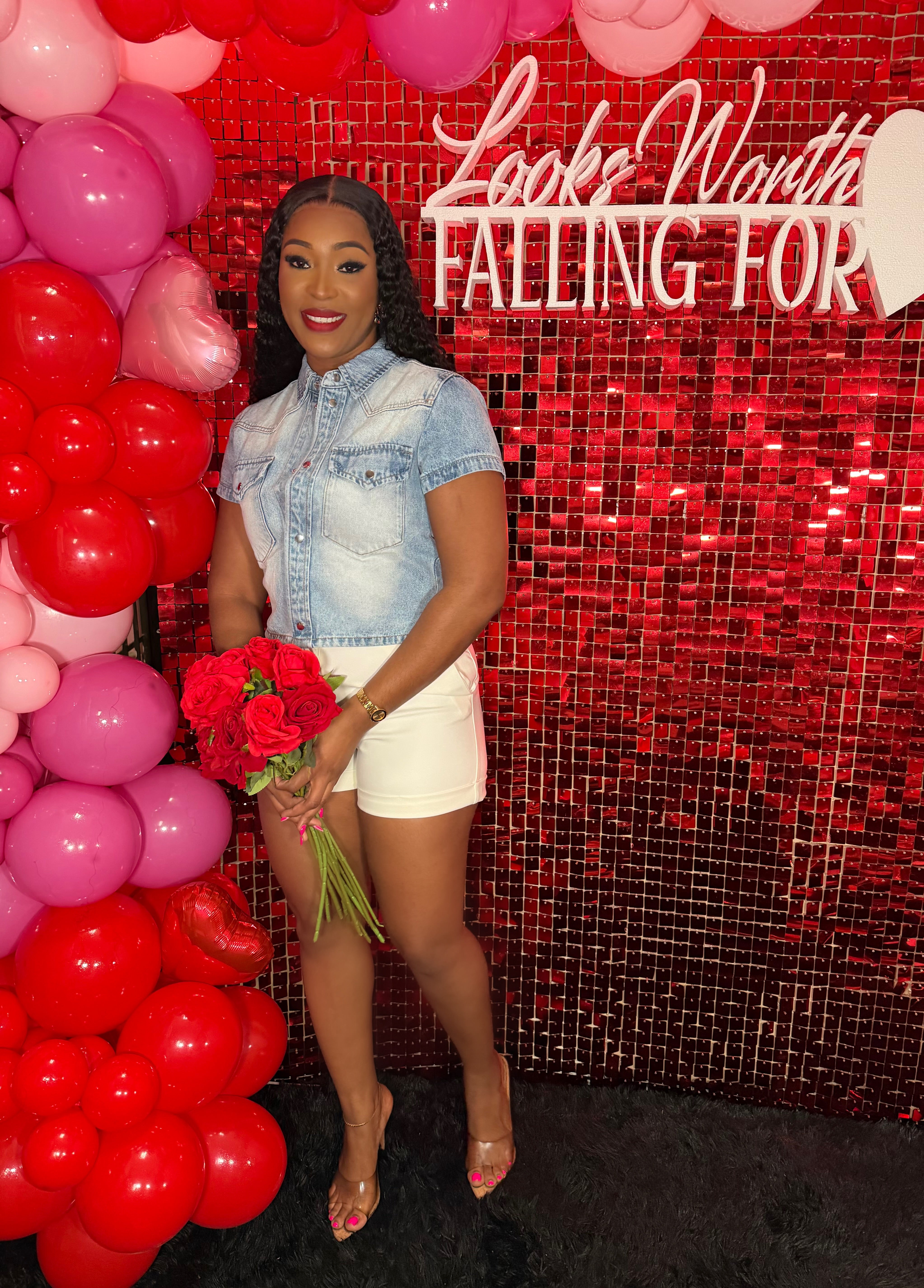 Love X Denim Top Secondary image