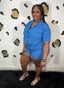 Aqua Skies Pant Set Plus