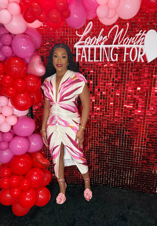 Pretty Girls Midi Dress