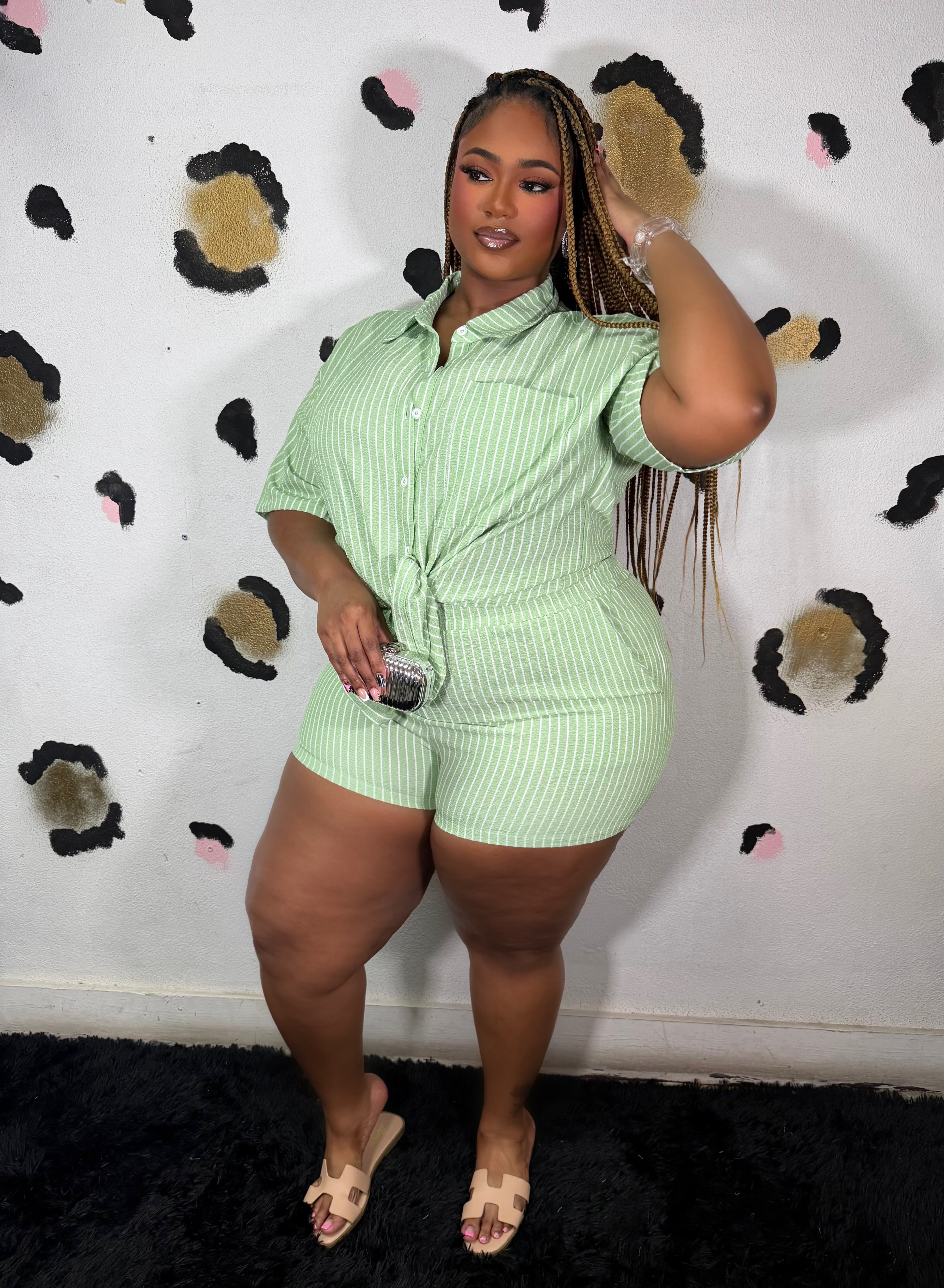 So Its Easter Pant Set Plus